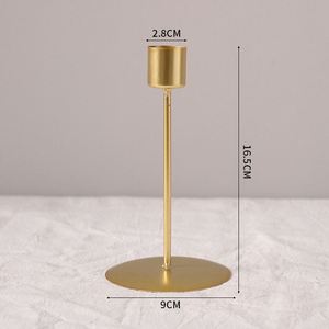 Nordic Single Head Simple Iron Art Candle Holders Christmas Table Ornaments Romantic Wedding Decoration Metal Candlestick - Product Image 4