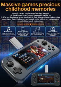 Consola Portátil SF3100 Retro 4.5 IPS <b>HDMI</b> TV Batería 3000mAh Soporte 150 Guardar 14 Emuladores 2 Jugadores - Product Image 3