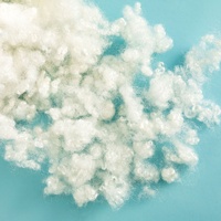 La fibre de polyester la plus populaire pour le rembourrage de coussins et de canapés, 1,5D, vierge, creuse