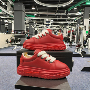 Zapatillas Deportivas Casuales para Hombre, Diseño Moderno con Cordones, Microfibra, Cuero, Transpirables, Plataforma Plana, Aumentan la Estatura - Product Image 3