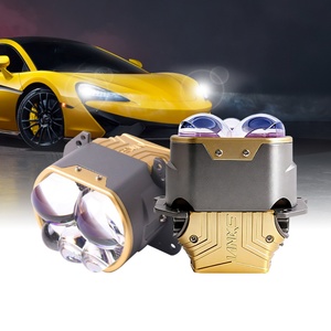 Amélioration des phares de voiture : Phares à lentille de projecteur LED super lumineux L500S de 3 pouces, kit de rétrofit LED pour voiture 6000K - Product Image 2