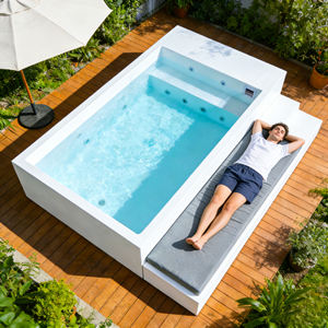 Filtro de Spa de Fibra de Vidrio Personalizado al por Mayor, Resistente a la Corrosión, para Patio de Villa, Fácil Montaje para Padres e Hijos, Suministro a Granel - Product Image 6