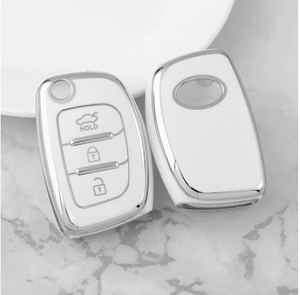 Étui de protection pour clé de voiture pliable en TPU souple de qualité supérieure pour Toyota SIENNA Granvia Highlander Alphard CROWN Land Cruiser Camry - Product Image 2
