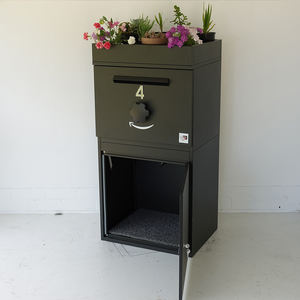 Boîte aux lettres intelligente JDY Boîte à colis murale en acier Boîte de dépôt pour usage domestique antivol pour appartements et applications postales - Product Image 6