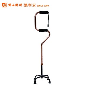 Foshan Dongfang Cane FS9242L – Béquille réglable en hauteur avec poignée en mousse et structure en acier pour soins à domicile - Product Image 1