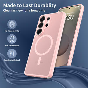 Étui de téléphone magnétique en verre PC de haute qualité pour <span class=keywords><strong>Samsung</strong></span> Galaxy S26 Ultra S26 pour <span class=keywords><strong>Samsung</strong></span> S23 S24 S25 Ultra Étui de téléphone portable - Product Image 6