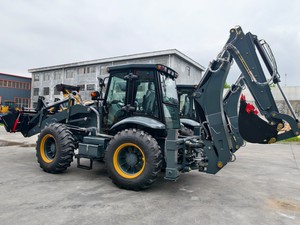 Rétrocaveuse 4x4 diesel d'origine chinoise, machine de construction, tracteur-chargeur, <span class=keywords><strong>pelle</strong></span> rétrocaveuse, chargeuse sur pneus à vendre - Product Image 5