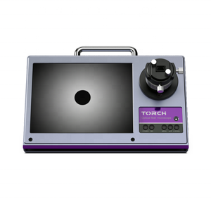 광섬유 검사 현미경 80/200/400X 데스크탑 이중 배율 광섬유 단면 현미경 FM100G 8인치 TFT 스크린 - Product Image 2