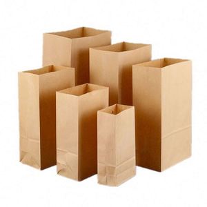 Ventes chaudes - Sacs en papier biodégradables pour épicerie - Pack promotionnel - Product Image 1