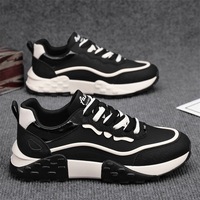 Chaussures plates décontractées d'été pour hommes, baskets compensées à semelle épaisse, antidérapantes, originales, style sport, printemps-hiver