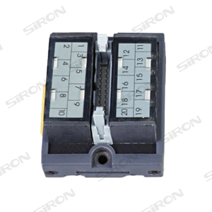 ฝาครอบเทอร์มินัลบล็อกแบบราง DIN ขนาดเล็กมาตรฐานยุโรป รุ่น Siron T031/T032/T033/T034  แบบ 10 20 34 40 พิน สำหรับ IDC - Product Image 2