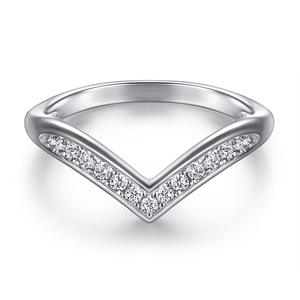 Лидер продаж, серебряные кольца с цирконием в форме сердца в уникальном стиле, 925 серебряные обручальные кольца из двух частей - Product Image 4