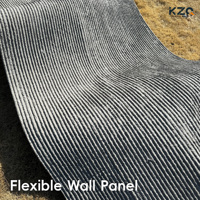 Revêtement extérieur en pierre flexible de haute qualité, écologique, ignifuge, panneau mural en pierre flexible pour salle de réunion de bureau
