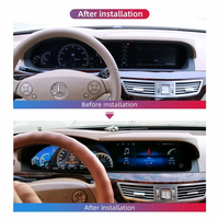 NOUVEAU Moule Android Car Carplay Screen pour Mercedes S 2010-2015 Auto Multimedia Radio