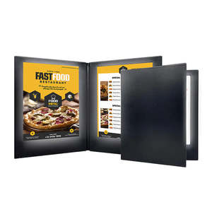 Led Menu Restaurant 2 Panel 3 Light View Led Menu A4 A5 Cubiertas de menú Led iluminadas para Hotel Club - Product Image 2