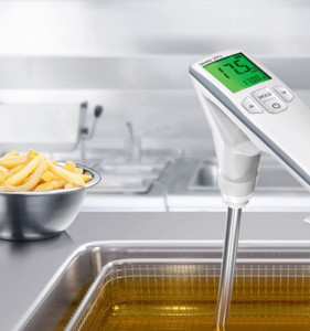Medidor de Grasa para Aceite de Cocina Testo 270 con Pantalla LCD USB IP52, Pesa 255g en Aceite Caliente - Product Image 5