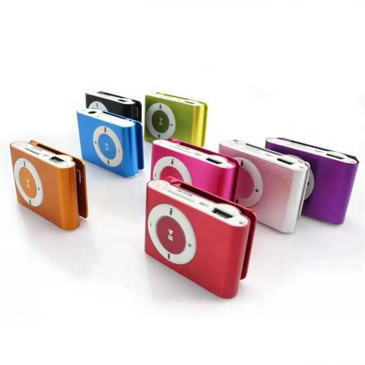 Pemutar MP3 musik layar LCD perekam suara Hifi Lossless dengan Logo kartu Bluetooth biru menyesuaikan Techno Pop 7 headphone kartu Sd
