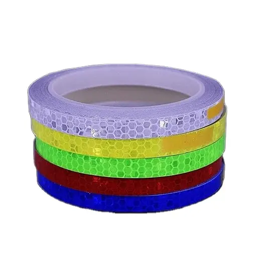 Bike Bicycle Strips Cycling Reflector Fluorescent Luminous Tape For Bicycle Helmet Motorcycle Scooter
