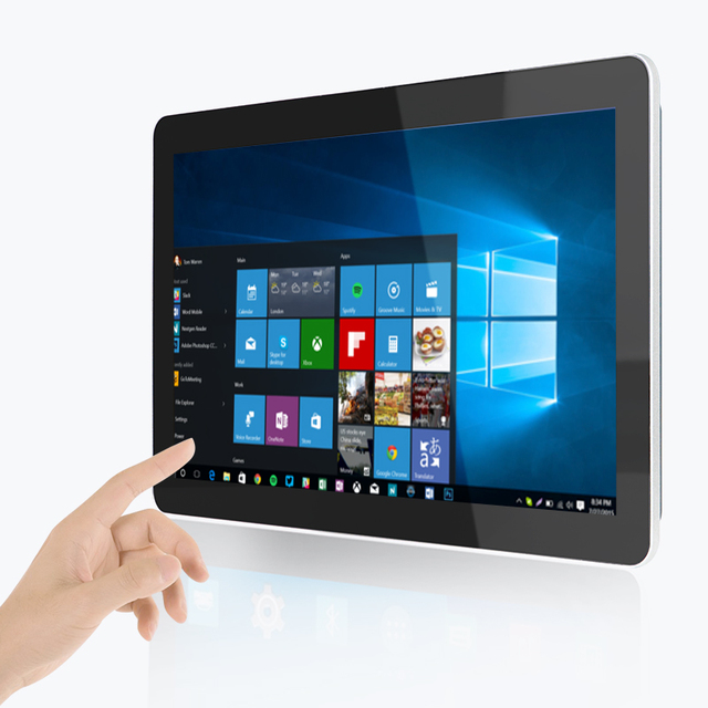 15.6 Inch IP65 1920x1080 Fhd Fanless Design Capacitive Touch Screen Embedded Computers Open Frame Industrial Monitor Panel Pc