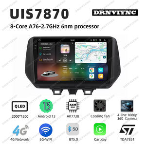 UIS7870 Pantalla Android 2K, Cámara 360, DSP, <span class=keywords><strong>CarPlay</strong></span>, Reproductor de Video Estéreo para Auto, Radio para Auto para Hyundai <span class=keywords><strong>Tucson</strong></span> 2018 - <span class=keywords><strong>2021</strong></span> - Product Image 2