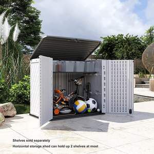 Boîte <span class=keywords><strong>de</strong></span> rangement extérieure pour outils portables blancs <span class=keywords><strong>de</strong></span> résistance aux intempéries pratique <span class=keywords><strong>de</strong></span> qualité supérieure avec construction en plastique durable - Product Image 5