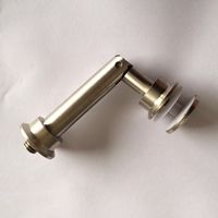 Support de main courante en acier inoxydable 304 pour balustrades en verre