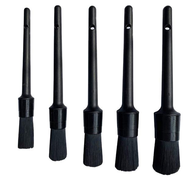 5PCS Soft Bristle Car Detailing Brush Car Auto Washing Cleaning Brush Set