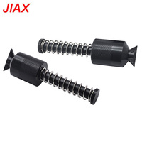 Goupille d'alignement à deux trous, en fer noir, universelle pour la soudure de tuyaux industriels, pièces automobiles, machines, fixation de positionnement multi-scènes