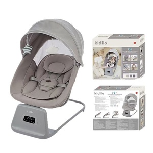 Silla Mecedora Eléctrica para Bebés - Diseño Reclinable con Estructura Metálica para Ayudar a Dormir a Recién Nacidos y Cuna Relajante - Product Image 5