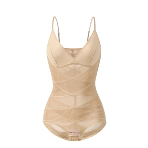 <span class=keywords><strong>Body</strong></span> sculptant sans coutures pour femme, <span class=keywords><strong>col</strong></span> en <span class=keywords><strong>V</strong></span>, pour mariage et soirée, compression croisée à la taille pour une silhouette affinée - Product Image 5