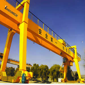 A-<b>Frame</b> Double Girder Crane With Cantilever 40 Ton Rail Mounted for Heavy Yard Superior Rigidity the Double-girder Design Combin - Product Image 1