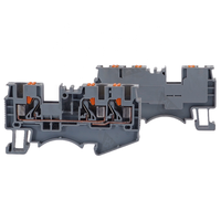 1PCS DEGSON DS4-TW-01P-11-00ZH Borniers de rail DIN PHOENIX CONNECTOR PT4-TWIN 800V 32A 0.2-6mm² 24-10 AWG