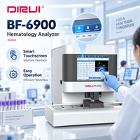 Analyseur d'hématologie entièrement automatique DIRUI Medical Blood Test Machine 27 paramètres BF-6900 pour laboratoire clinique