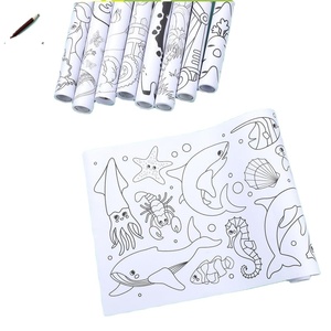 Rouleau de papier offset éducatif personnalisé pour enfants, pour peinture et dessin DIY avec couleurs personnalisées - Product Image 1