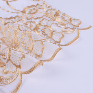 Offre Spéciale haute qualité Voile chaîne fil broderie <span class=keywords><strong>tissu</strong></span> rideau 290 & 310cm largeur très léger et <span class=keywords><strong>pas</strong></span> <span class=keywords><strong>cher</strong></span> prix <span class=keywords><strong>tissu</strong></span> transparent - Product Image 6