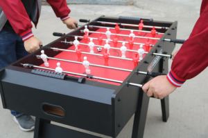 Table de baby-foot <span class=keywords><strong>QATAR</strong></span> Cup 4FT, table de football <span class=keywords><strong>2022</strong></span> <span class=keywords><strong>QATAR</strong></span>, noir, OEM, unisexe, joueur de football de guerrier, table de baby-foot en plastique B 25 KG - Product Image 6