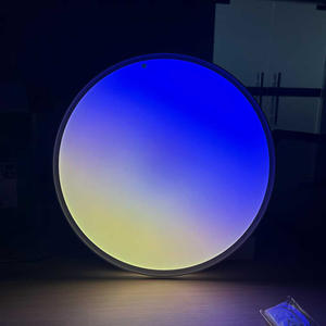 ไฟ LED สีฟ้ารูปพระอาทิตย์ขึ้น, แผงไฟเพดานท้องฟ้าเทียมควบคุมระยะไกลจำลองแสงแดดในห้องนอน - Product Image 3