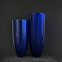 Pots de fleurs d'extérieur imperméables, écologiques, légers, durables, résistants aux intempéries, pour fleurs artificielles