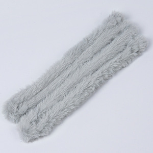 Hecha a mano DIY pequeños suministros para manualidades de animales súper gruesos 20mm pelo de conejo Twist Stick Super denso tira de pelo de raíz de lana de felpa - Product Image 6