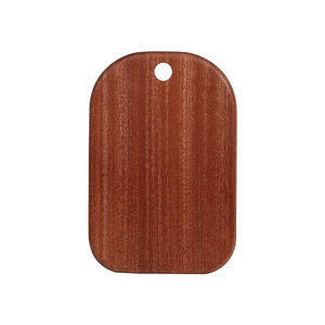 Juego de tablas de cortar de madera natural, bandeja redonda y rectangular para servir carne, pizza, postre, utensilio de cocina de estilo nórdico - Product Image 3