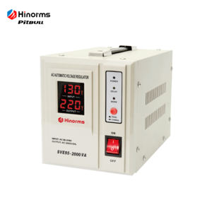Регулятор напряжения AVR SVE-2KVA Автоматический Регулятор Напряжения Стабилизатор высокого качества переменного тока 220 В однофазный Pitbull Настольный - Product Image 1