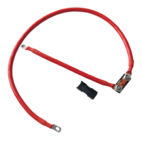 Câbles de batterie robustes à âme en cuivre, fils de charge avec fusible, isolation PVC, indice IP67, pour moto, JEEP, UTV, ATV, pick-up, camping-car, bateau