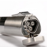 Briquet torche JOBON pour cigares et cigarettes, flamme jet, rechargeable au gaz butane, logo personnalisé OEM, coffret cadeau, cadeaux promotionnels, alliage de zinc, minimaliste