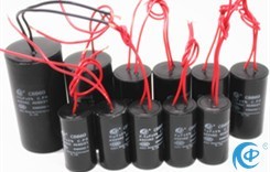 คาปาซิเตอร์มอเตอร์ <span class=keywords><strong>CBB60</strong></span> <span class=keywords><strong>10UF</strong></span> 400VAC/450VAC พร้อมสายเคเบิล - Product Image 4