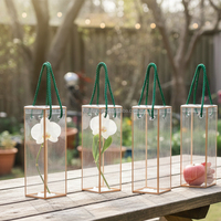 Großhandel Rechteckige Faltbare Kleine Verpackung Klare PVC PET Geschenkbox Tragbare Transparente PP PET Klare Quadratische PVC Plastikboxen