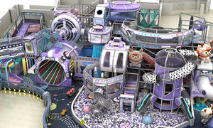 Ensemble de jeu souple à thème interstellaire 1200 <span class=keywords><strong>parc</strong></span> d'escalade en plastique pour enfants pour les écoles centres commerciaux centres de jeu aire de jeux intérieure - Product Image 4