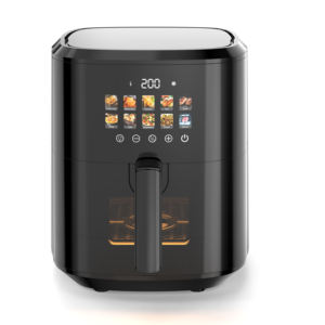 Freidora de Aire Inteligente 2025 de Gran Tamaño 6L 8L con Ventana y Pantalla LED Digital, Freidora de Aire Profunda 2025 - Product Image 3