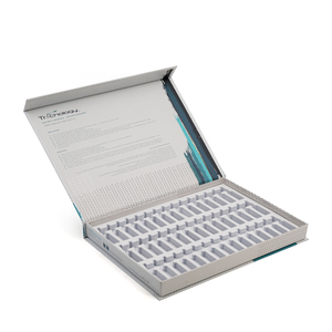Caja Rígida <span class=keywords><strong>de</strong></span> Lujo Personalizada <span class=keywords><strong>para</strong></span> Ampollas <span class=keywords><strong>de</strong></span> Cuidado Capilar con Inserto <span class=keywords><strong>de</strong></span> Espuma, Caja <span class=keywords><strong>de</strong></span> Empaque <span class=keywords><strong>para</strong></span> 45 Ampollas <span class=keywords><strong>de</strong></span> Tratamiento Anticaída del <span class=keywords><strong>Cabello</strong></span> <span class=keywords><strong>para</strong></span> Marca <span class=keywords><strong>de</strong></span> Tricología - Product Image 2