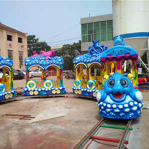 Nouveau design, manèges de <span class=keywords><strong>train</strong></span> sur rail à thème océanique de haute qualité, en fibre de verre et acier, capacité >500 kg, intérieur/extérieur, à vendre - Product Image 6