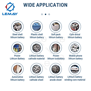 Usine de recyclage de batterie au lithium-ion de voiture EV entièrement automatique 1800 kg/h Machine de recyclage de batterie Li Ion pour le recyclage - Product Image 5